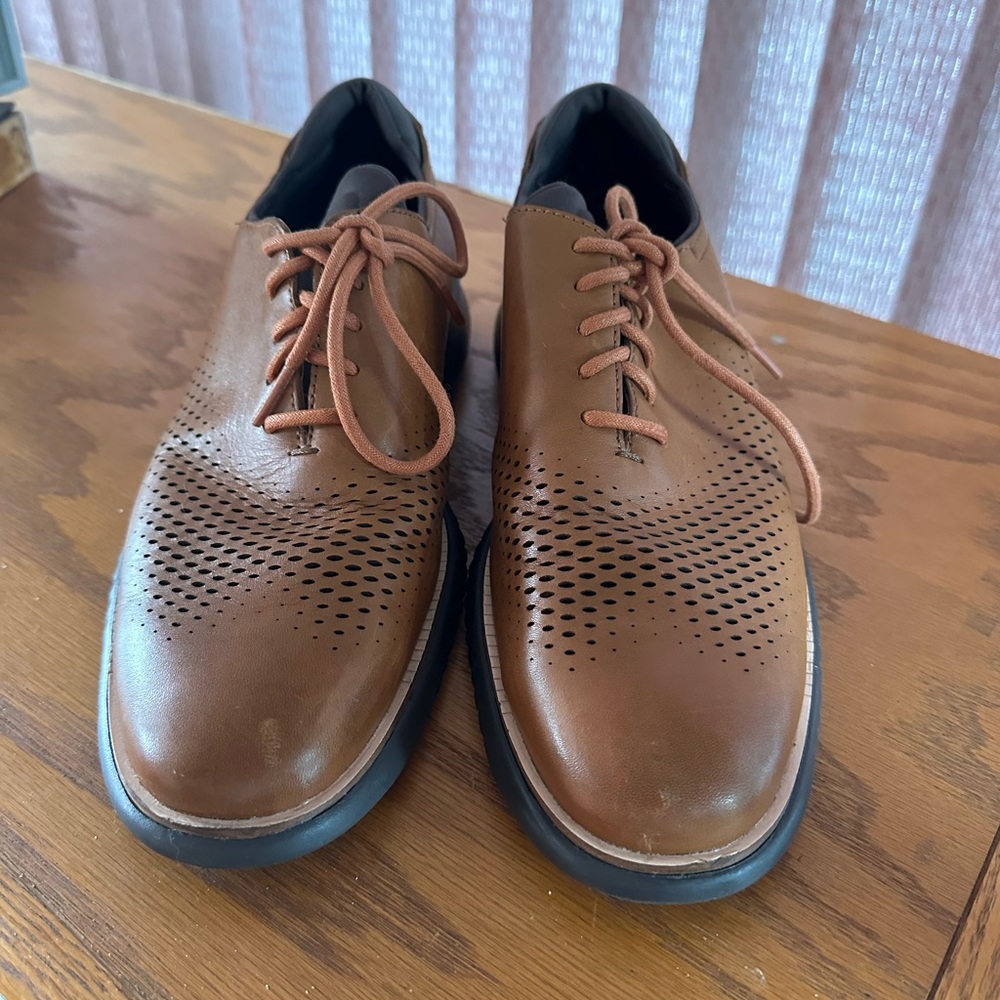 Size 8 M Cole Haan grand rally pro laser cut sneakers